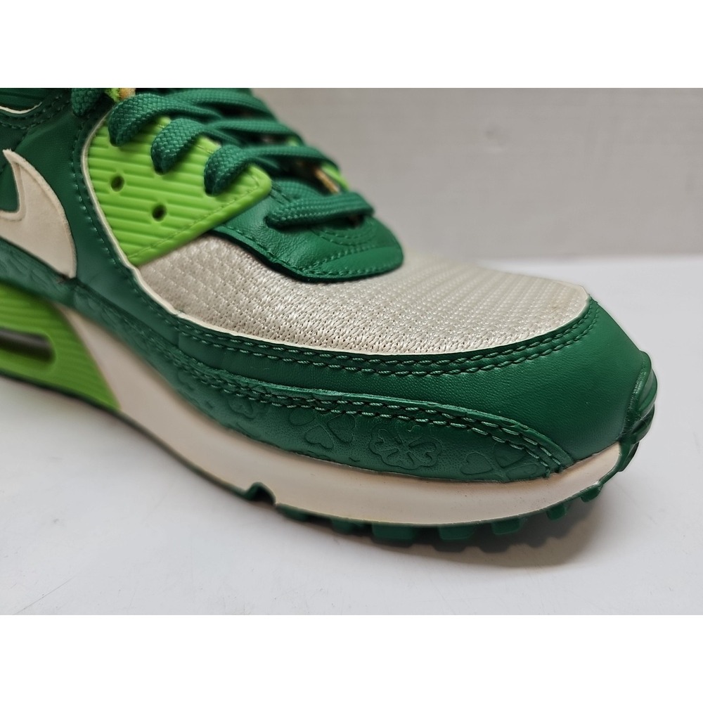 Size 8.5 - Air Max 90 St. Patrick's Day Mean Green 2021 DD8555-300 - Picture 8 of 16